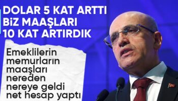 mehmet simsek dolar 5 kat artti biz maaslari 10 kat artirdik c5ggqGLf