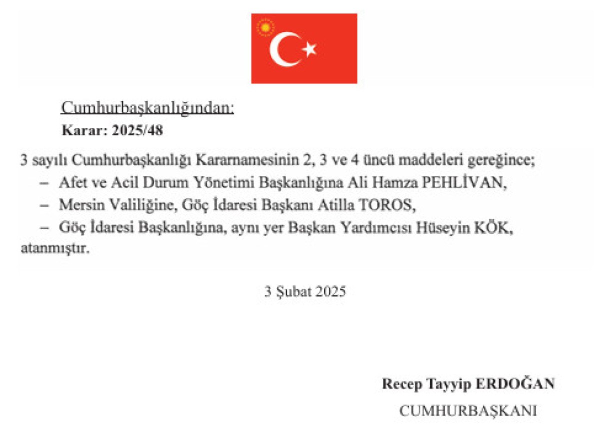 mgk genel sekreterligine afad baskani okay memis atandi 1 d2ciwMvF