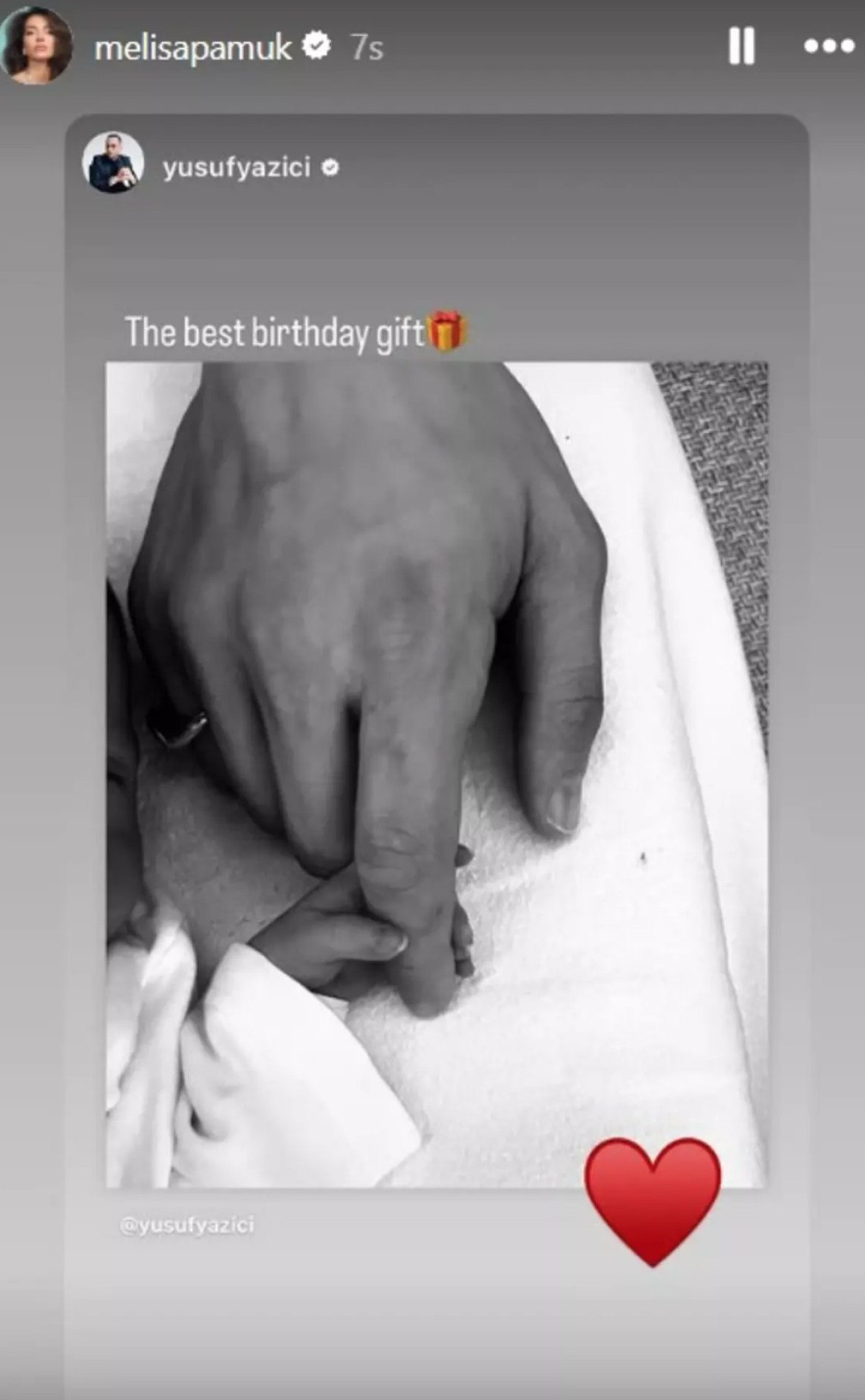 Oyuncu Melisa Aslı Pamuk anne oldu! Eşi Yusuf Yazıcı sosyal medya hesabından duyurdu 1 oyuncu melisa asli pamuk anne oldu esi yusuf yazici sosyal medya hesabindan duyurdu 0 6DOqCNNc