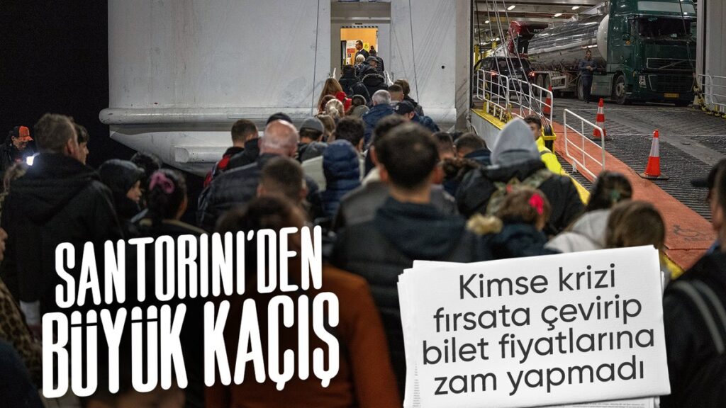 santorini adasindan buyuk kacis geceden beri limanda yogunluk suruyor 2Hpmzt6X