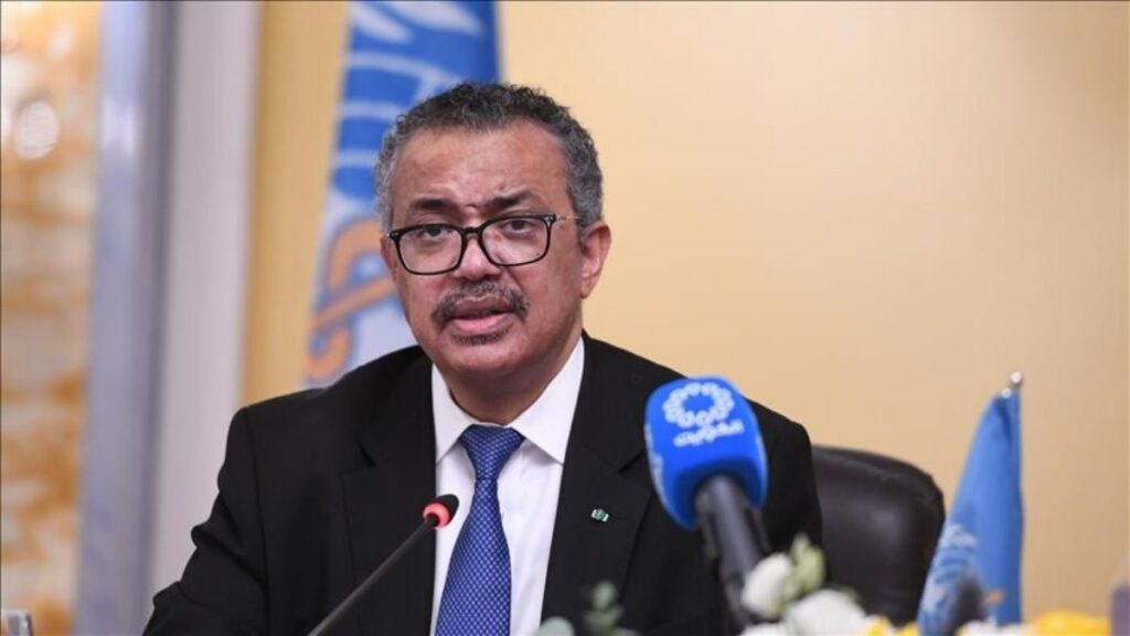 tedros adhanom ghebreyesus gazzedeki ateskesin kalici olmasini umuyoruz UGrM83iX