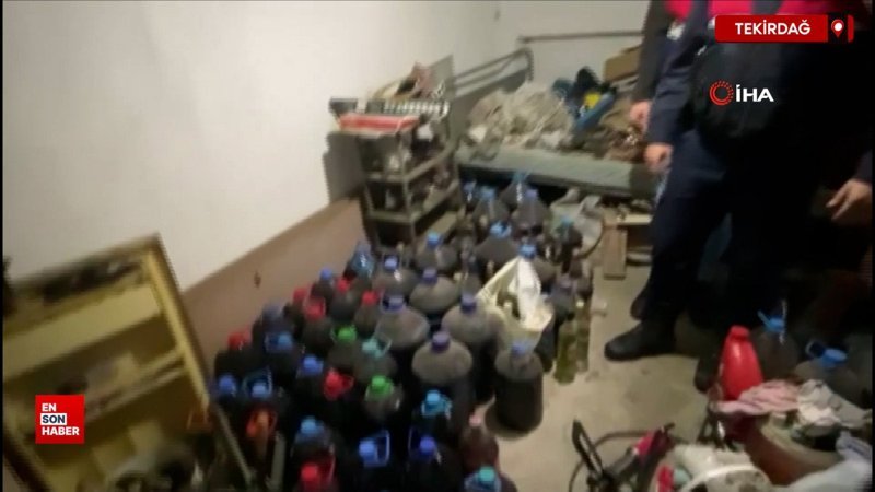 tekirdagda 365 litre kacak icki ele gecirildi 1vdsFWyK