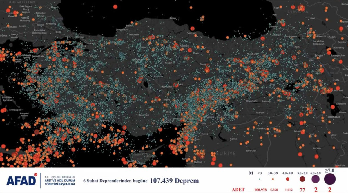 turkiye ve cevresinde 2 yilda 107 binden fazla deprem meydana geldi 0 EQPTjfGb