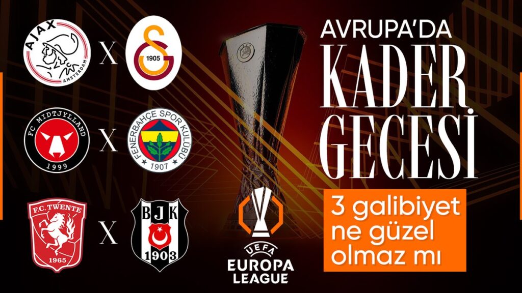 uefa avrupa liginde kader gecesi temsilcilerimiz tur icin sahada CzyzIeVV