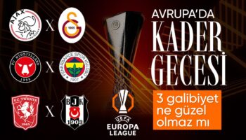 uefa avrupa liginde kader gecesi temsilcilerimiz tur icin sahada CzyzIeVV