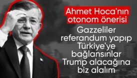 ahmet davutoglunun gazze onerisi referandumla turkiyeye baglansin AQmaX3zp