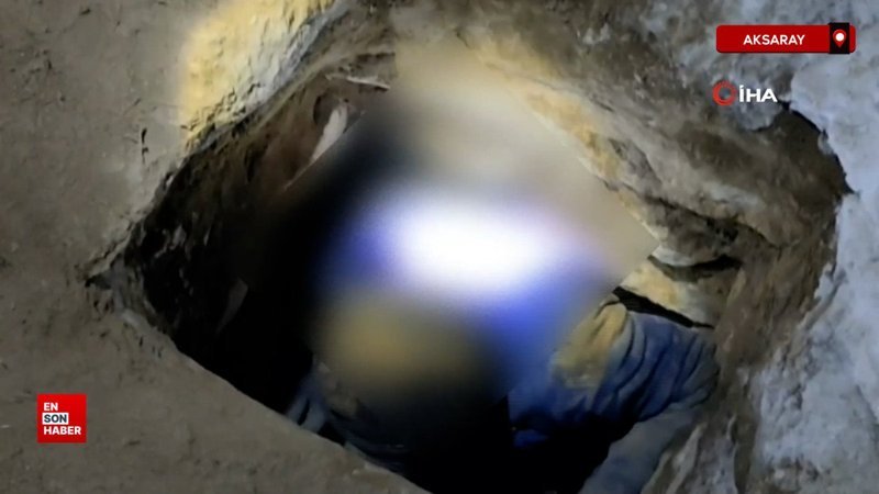 aksarayda defineciler kazdiklari tunelde sucustu yakalandi S19zqqzG