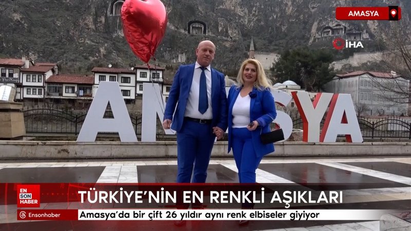 amasyada bir cift 26 yildir ayni renk elbiseler giyiyor rUVpnz8n