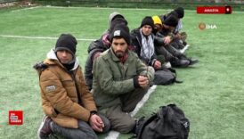 amasyada rusyadan gelen ham kaucuk yuklu tirdan 24 kacak gocmen cikti wOv4JPdM