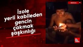 amazonda izole yerli kabileden bir gencin cakmak saskinligi yOng4had