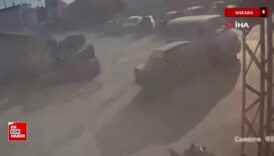 ankarada otomobile carpan minibus soforu kacti jlWpLSd4