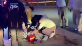 antalyada motosikletin carptigi yayayi otomobil ezdi lllrz8xN