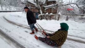 bartinin yuksek kesimlerinde kar yagisi etkisini artirdi qfayxHq3