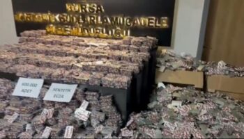 bursada 600 bin adet hapla yakalandi YvU4rqNf