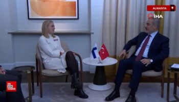 disisleri bakani fidan finlandiyali mevkidasi ile gorustu jirqQRsg