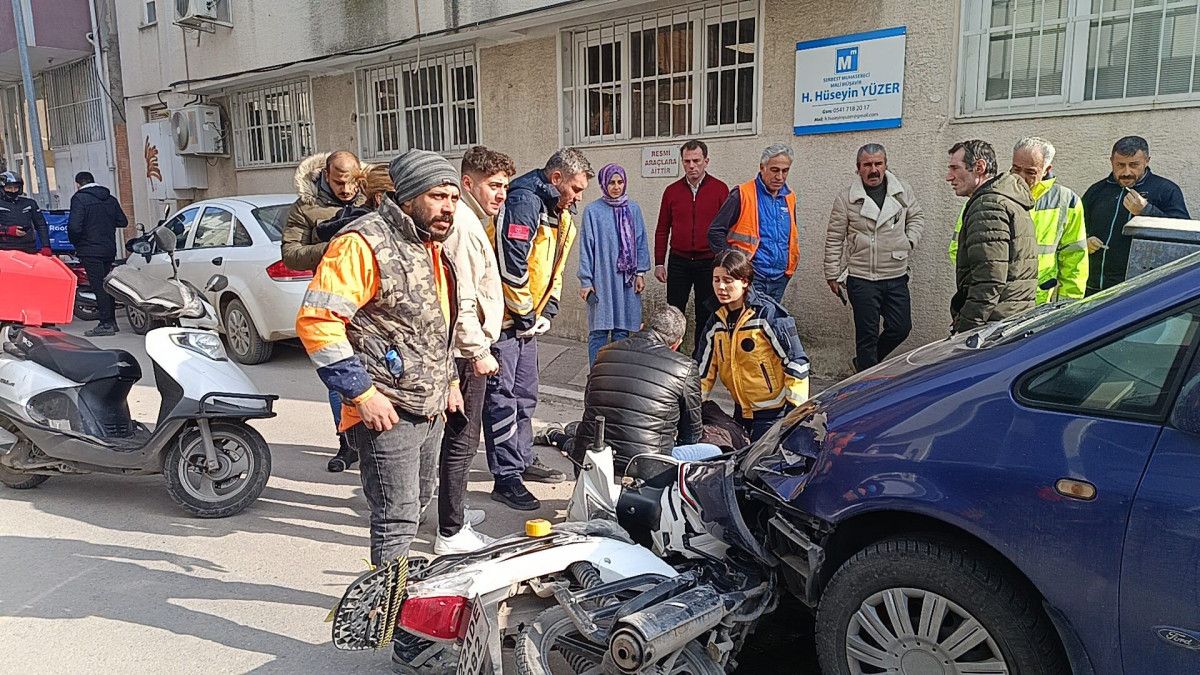 edirnede motosiklet otomobille carpisti 2 yarali 2 1nWFD3ec
