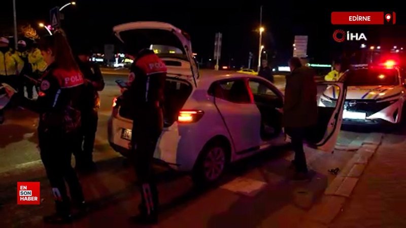 edirnede polisin 15 kilometre suren nefes kesen kovalamacasi L7FIhFI7