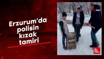 erzurumda polisin kizak tamiri nuVkY9AV