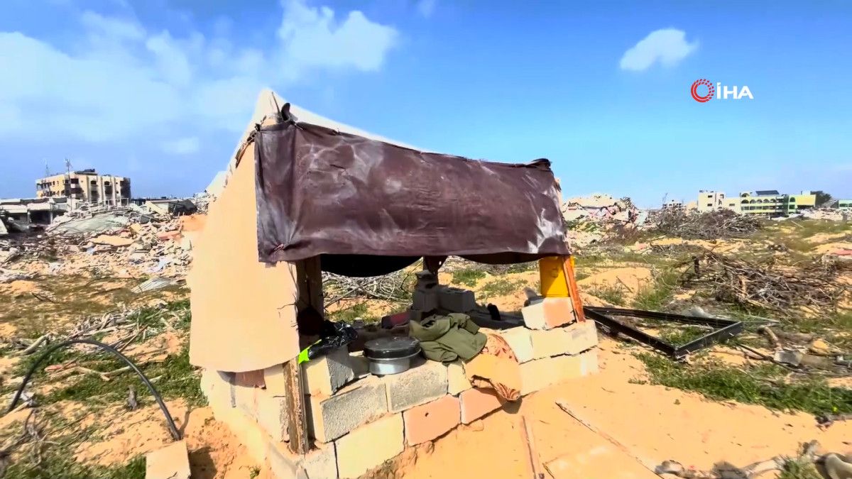 filistinliler enkaza donen evlerinin yanina cadir kuruyor 4 TCA2Km8p