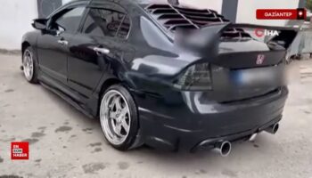 gaziantepte sosyal medyadan cakarli aracla meydan okumaya 140 bin tl ceza ctajaTpI