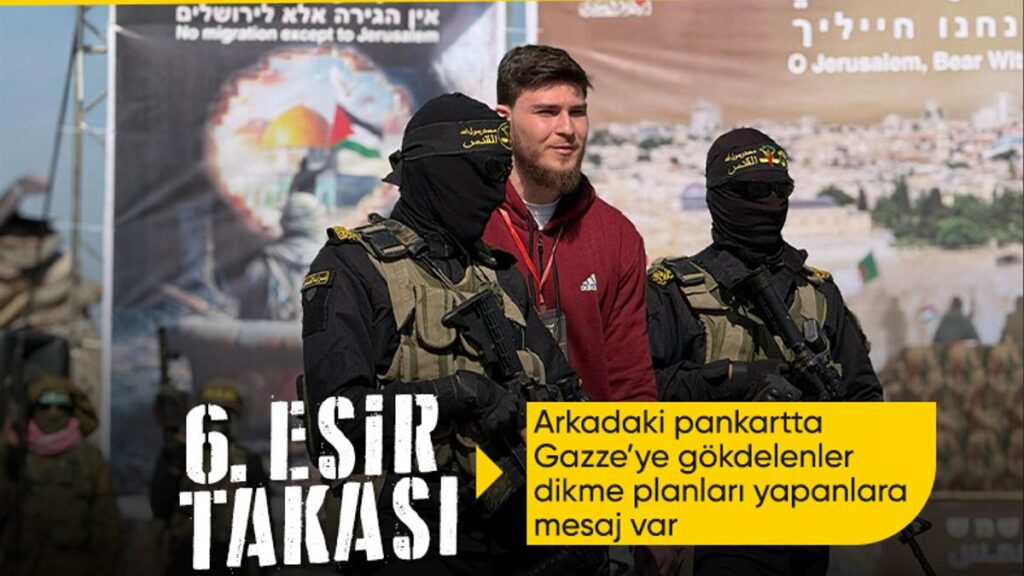 gazzede esir takasinin altinci turu hamas esirleri kizilhaca teslim etti SagUgixf