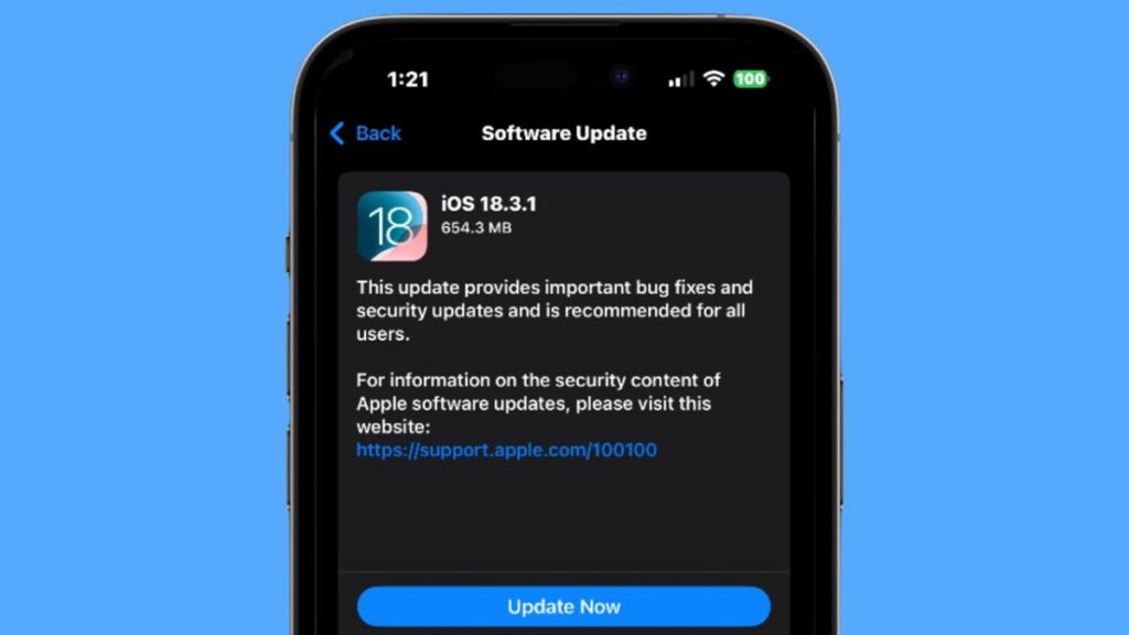 ios 1831 yayinlandi appledan hemen yukleyin uyarisi RQRuCN3K