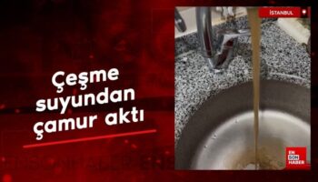 istanbulda cesme suyundan camur akti a8BGkQmO