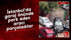 istanbulda garaj onunde park eden araci parcaladilar Yd3uYjFN