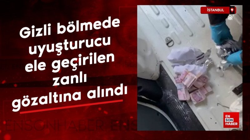 istanbulda gizli bolmede uyusturucu ele gecirilen zanli gozaltina alindi VCvAzb1n