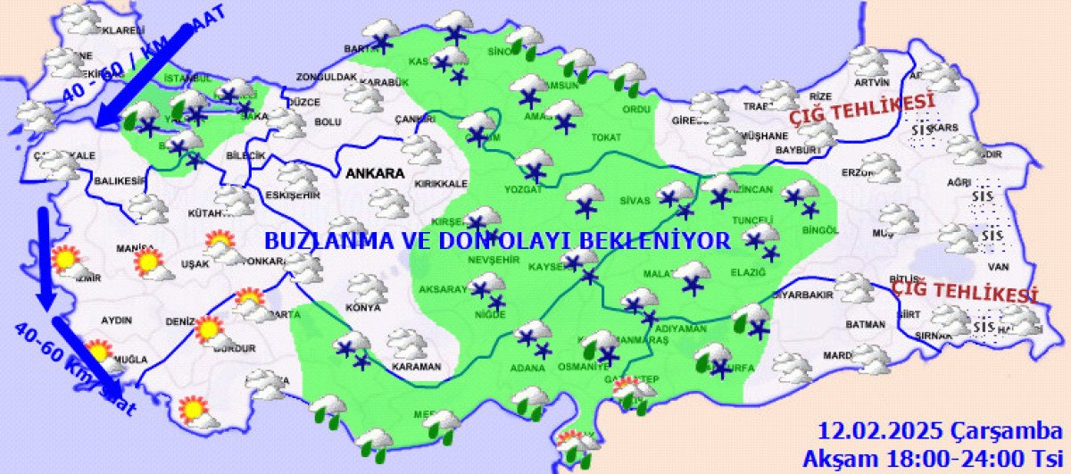 istanbulda kar etkisini bugun artiracak 3 ONmVj2sZ