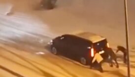 istanbulda kar trafik kazalarini beraberinde getirdi iXL6NVNj