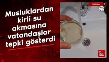 istanbulda musluklardan kirli su akmasina vatandaslar tepki gosterdi 1hHF721q