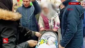 istanbulda sahte serum hortumu ile dilencilik yapan kadini zabita yakaladi cOOPxx3F