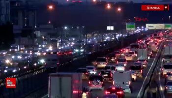 istanbulda trafik yogunlugu yuzde 83e ulasti hQPTuIdF