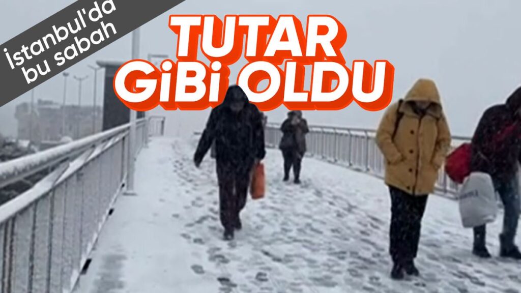 istanbulun yuksek kesimlerinde kar yagisi etkili oldu EyYWG1wi