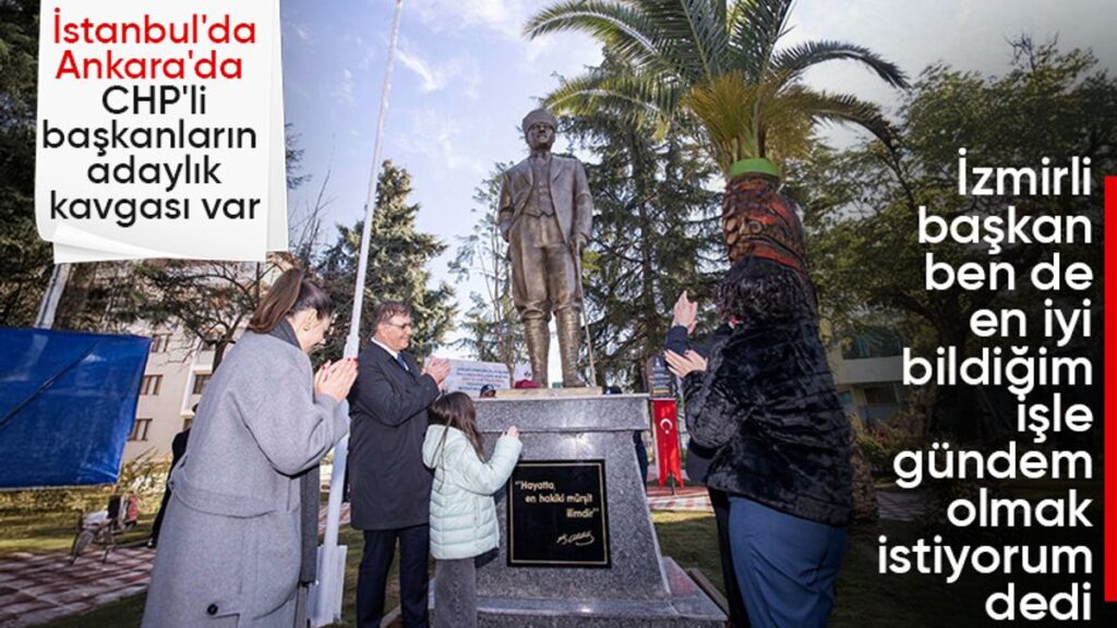 izmirde kurtulus parki yenilenerek hizmete acildi ataturk heykeli eklendi zEfzarw1