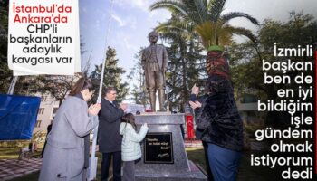 izmirde kurtulus parki yenilenerek hizmete acildi ataturk heykeli eklendi zEfzarw1