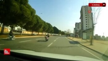 kahramanmarasta yatarak motosiklet suren ehliyetsiz surucu eELjiMOh