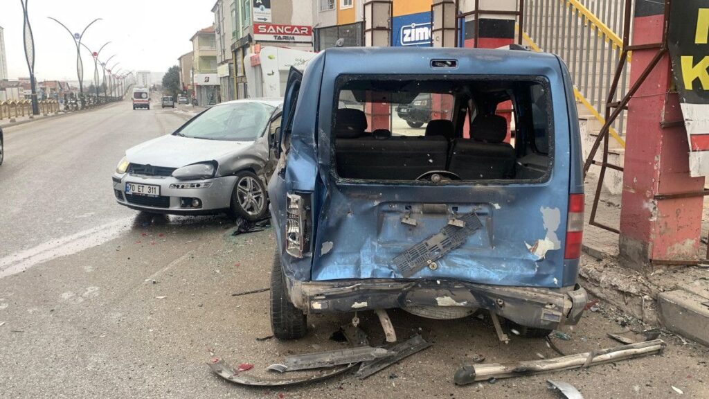 karamanda gizli buzlanma kazaya yol acti 1 yarali AaUAcQW7