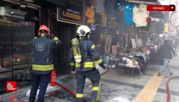 kocaelide apartmanin deposunda cikan yangin fLz1XkkG