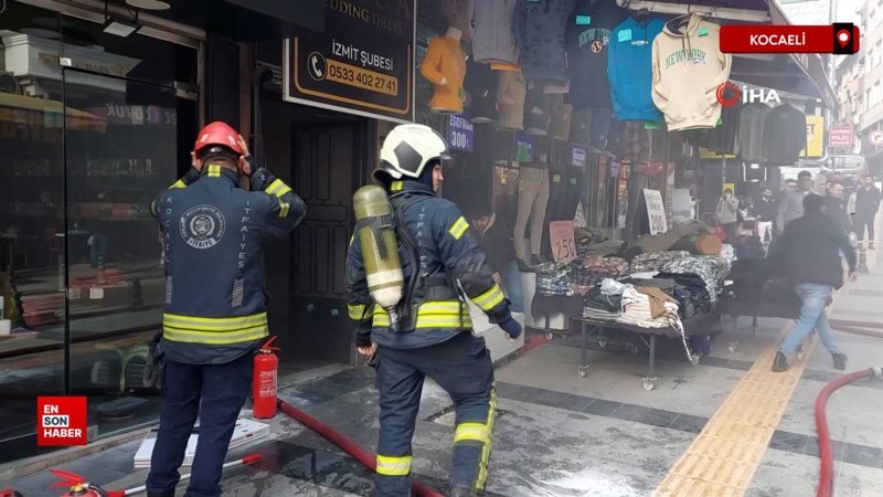 kocaelide apartmanin deposunda cikan yangin fLz1XkkG