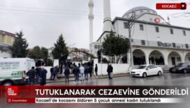 kocaelide kocasini olduren 5 cocuk annesi kadin tutuklandi yfyhVvSF