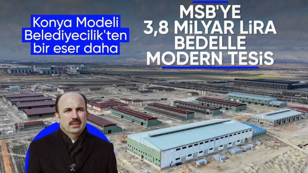 konyada milli savunma bakanligina ust duzey modern tesis yapiliyor 91SBV7gI