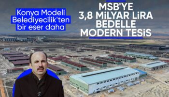 konyada milli savunma bakanligina ust duzey modern tesis yapiliyor 91SBV7gI