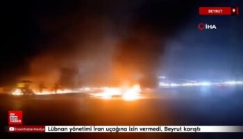lubnan yonetimi iran ucagina izin vermedi beyrut karisti sAbErkm8