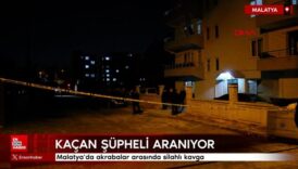 malatyada akrabalar arasinda silahli kavga GVNH8wXO