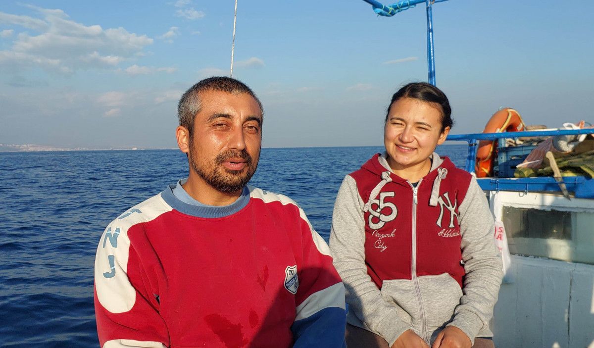 Mersin'de balıkçılık 9 yıllık evli çiftin yaşam tarzı oldu 4 mersinde balikcilik 9 yillik evli ciftin yasam tarzi oldu 3