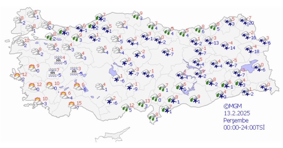 meteorolojiden lapa lapa kar yagacak bolgeler 11 fDITaYOj