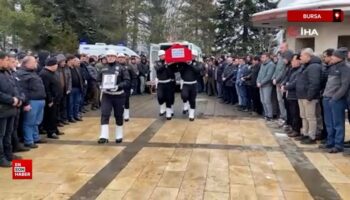 motosiklet kazasinda hayatini kaybeden polis bursada topraga verildi Blt13FGg