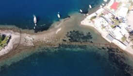 mugla bodrumda deniz suyunu cekildi gumuslukteki kral yolu ortaya cikti 3gpN3ExX